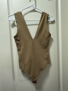 Free People Classic V-Neck bodysuit